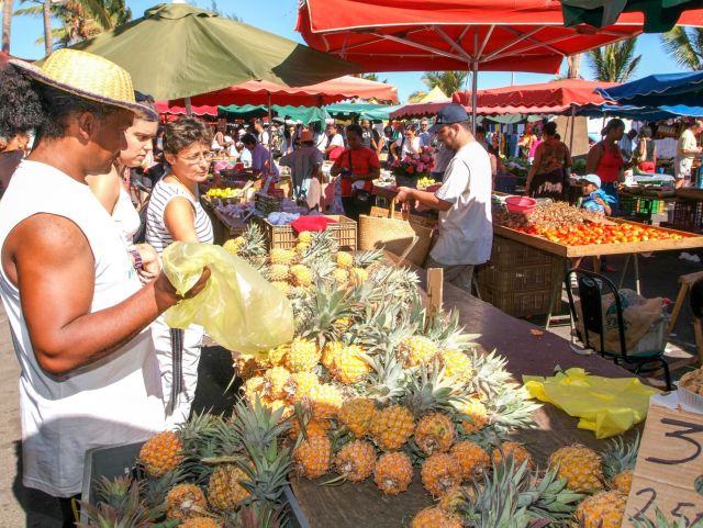 Marché forain Marché Plaine des palmistes à Plaine des Palmistes